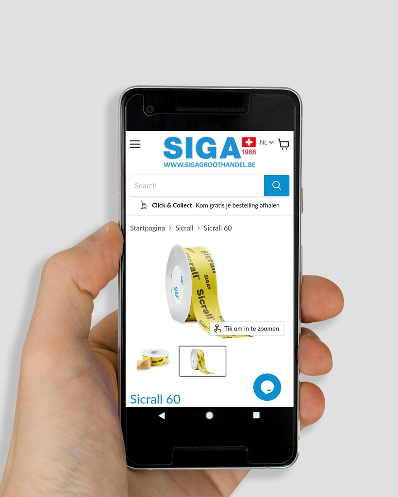 Ontwikkeling van een gebruiksvriendelijke Shopify webshop voor Lichtdichtingshop, waarbij een breed scala aan hoogwaardige SIGA-producten wordt aangeboden.